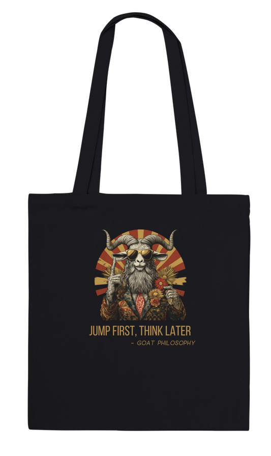 Goat Philosophy Tote Bag - ROMAG Store