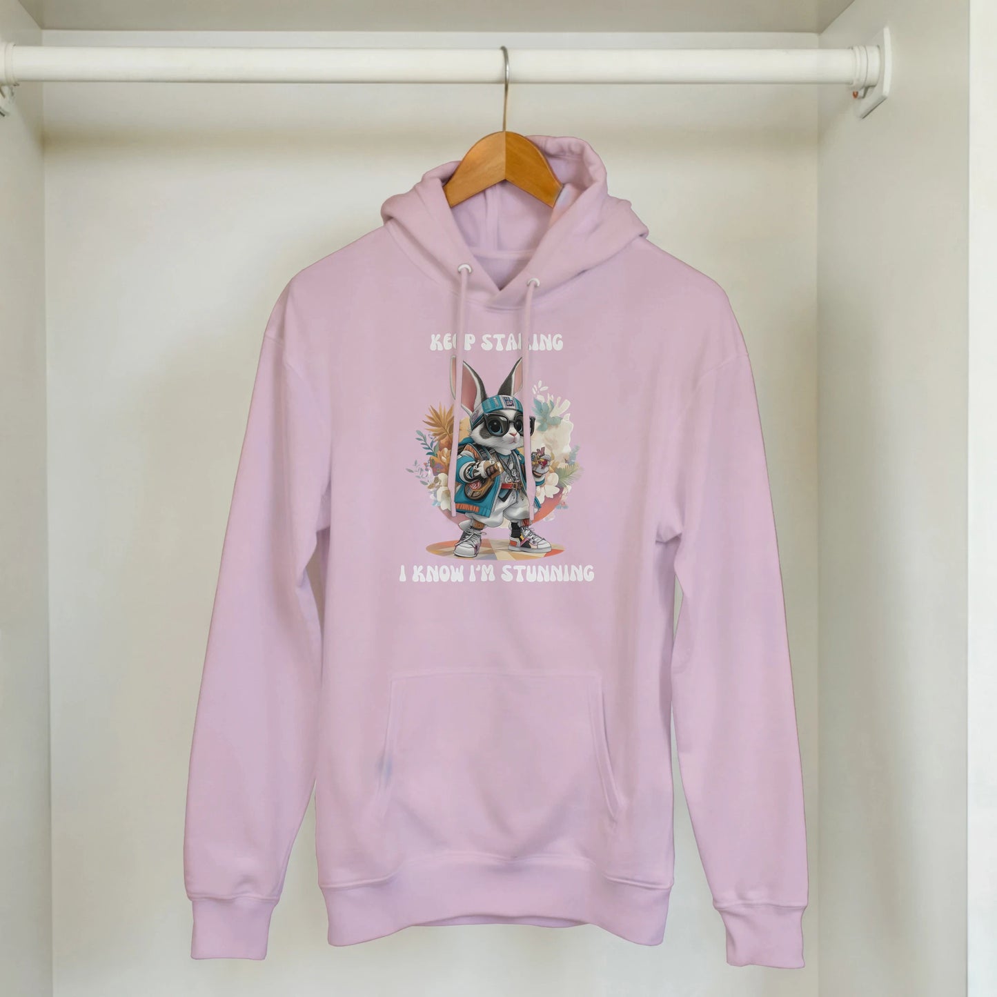 Chic Street Style Bunny Hoodie - ROMAG Store