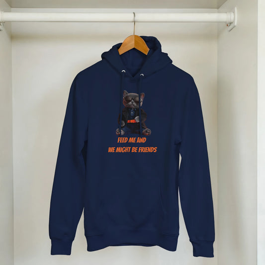 Sassy Cat 'Feed Me' Hoodie - ROMAG Store