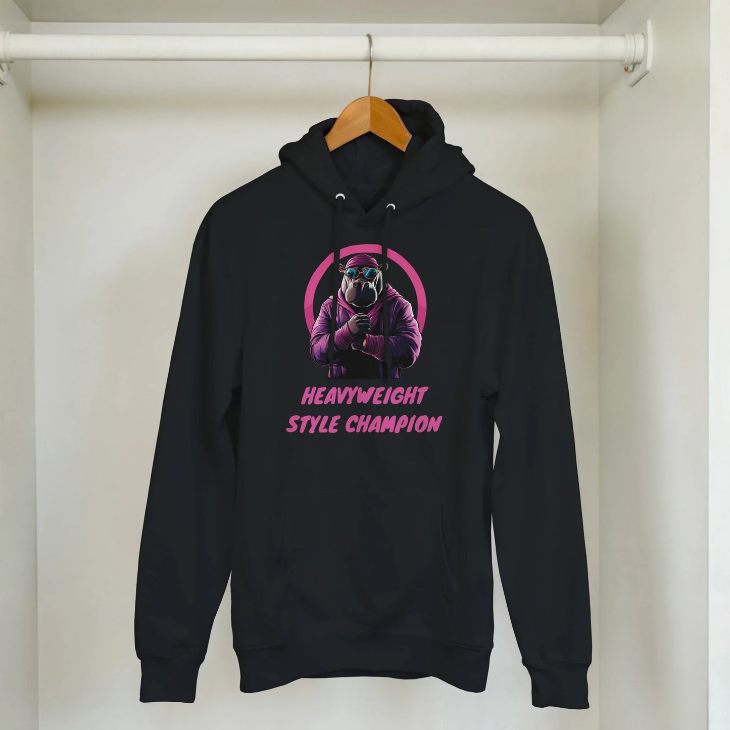 Heavyweight Style Champion Hippo Hoodie - ROMAG Store
