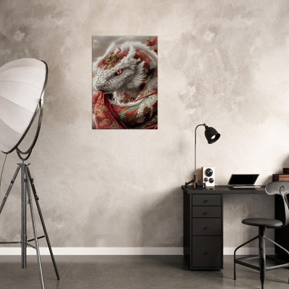 Majestic Snake Canvas Wall Art - ROMAG Store