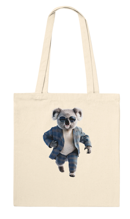 Dapper Koala Street Style Tote Bag - ROMAG Store
