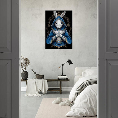 Royal Rabbit Canvas Art - ROMAG Store
