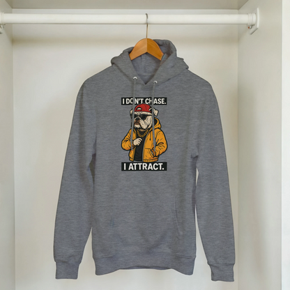 Alpha Bulldog 'I Attract' Streetwear Hoodie - ROMAG Store