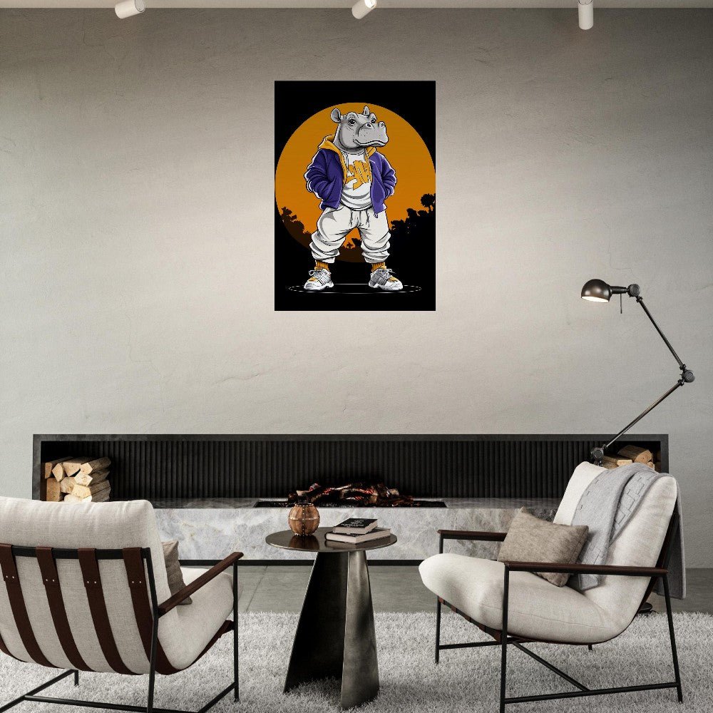 Urban Hippo Fashionista Canvas - ROMAG Store