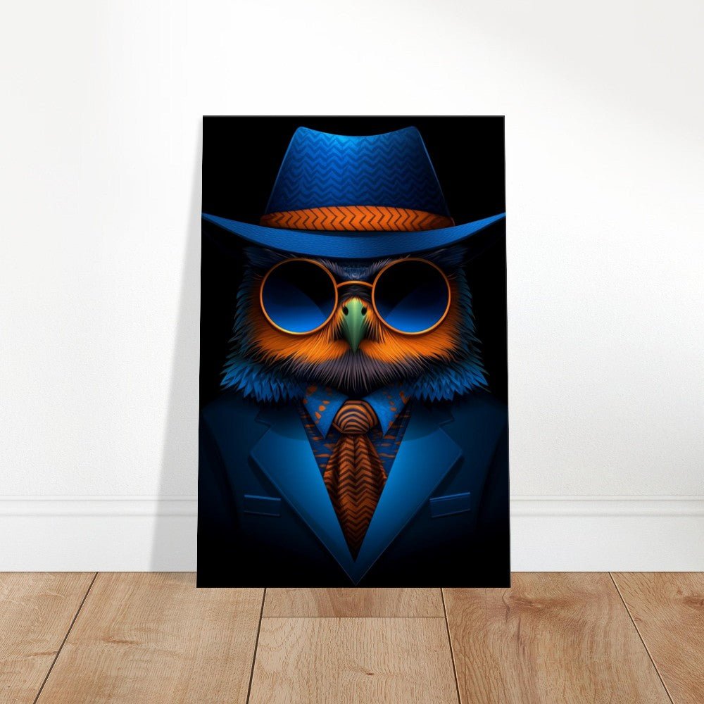 Owl Undercover Canvas Art - ROMAG Store
