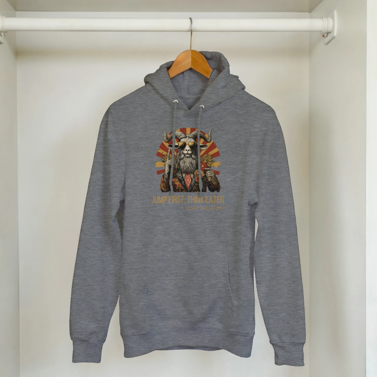 Goat Philosophy Dapper Hoodie - ROMAG Store