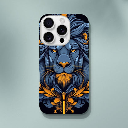 Regal Lion of Valor iPhone Tough Case - ROMAG Store
