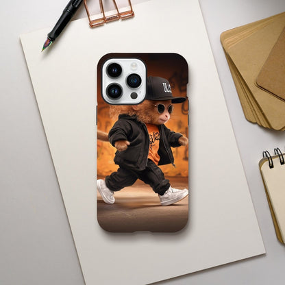 Street Smart Monkey iPhone Tough Case - ROMAG Store
