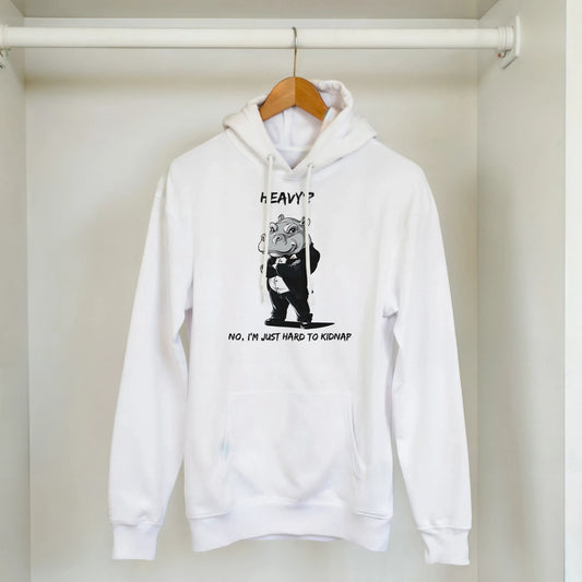 Dapper Hippo 'Hard to Kidnap' Hoodie - ROMAG Store