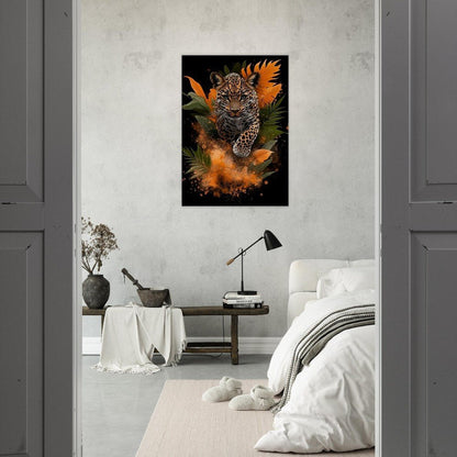 Leopard Jungle Canvas Art - ROMAG Store