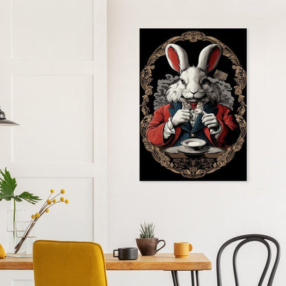 Chic Rabbit in Suit Canvas - ROMAG Store