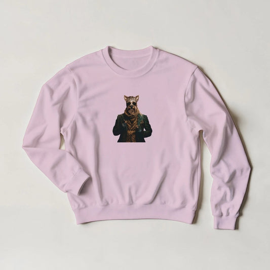 Dapper Dog Sweatshirt – Luxe Streetwear Graphic, In 6 Colors - ROMAG Store