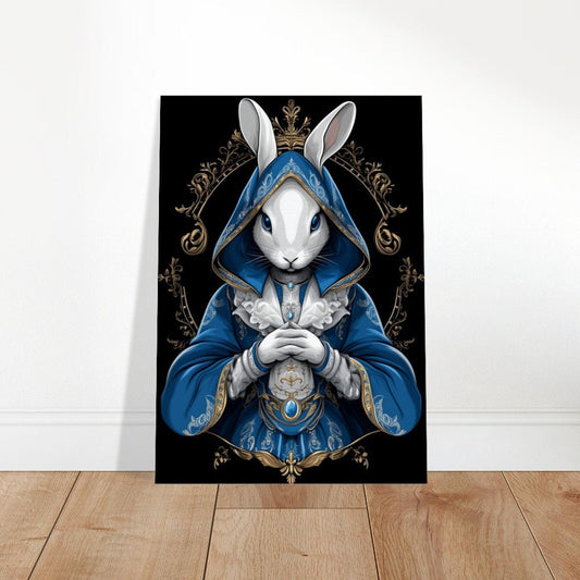 Royal Rabbit Canvas Art - ROMAG Store