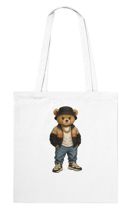 Cool Bear Hip - Hop Streetwear Tote Bag - ROMAG Store