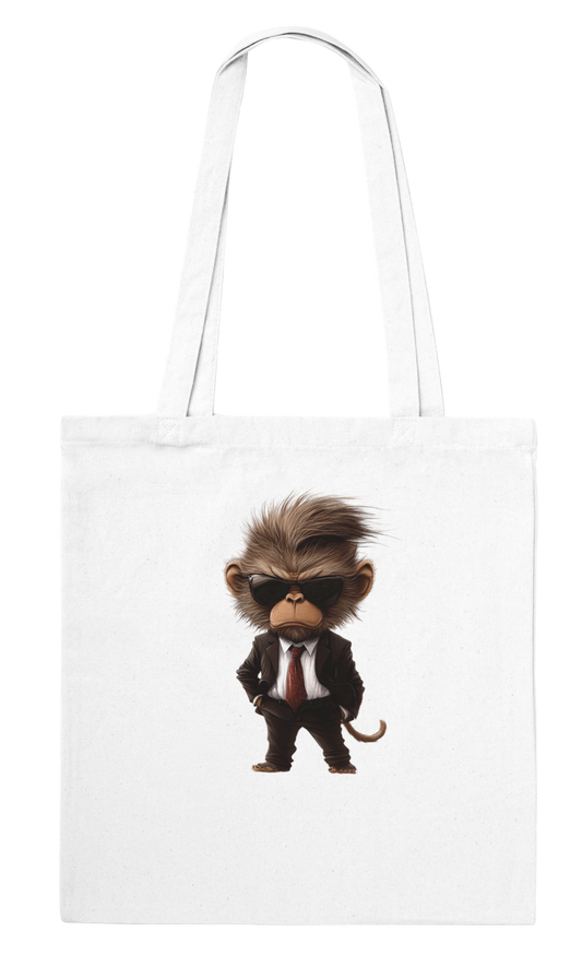 Suited Primate Street Style Tote Bag - ROMAG Store