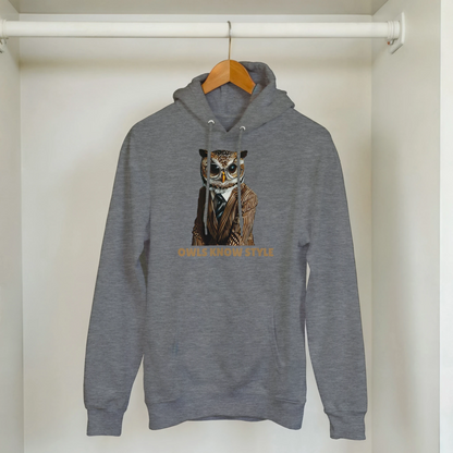 Sophisticated Owl Style Hoodie - ROMAG Store