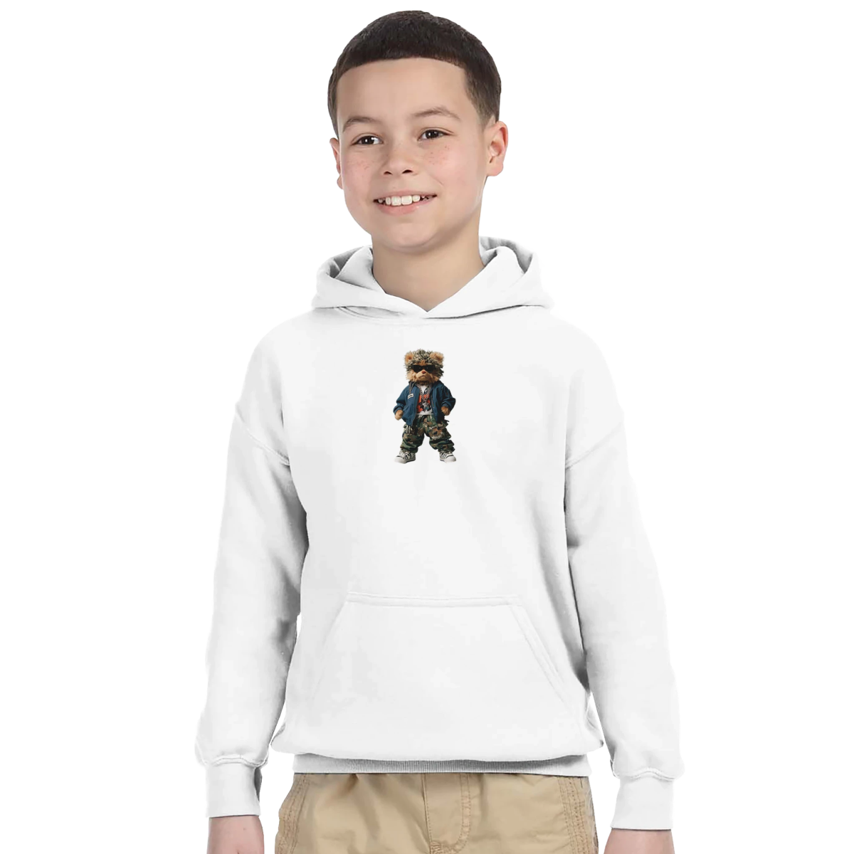Cool Bear Urban Streetwear Kids Hoodie - ROMAG Store
