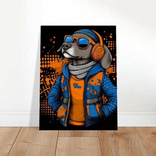 Urban Hound Canvas Art - ROMAG Store