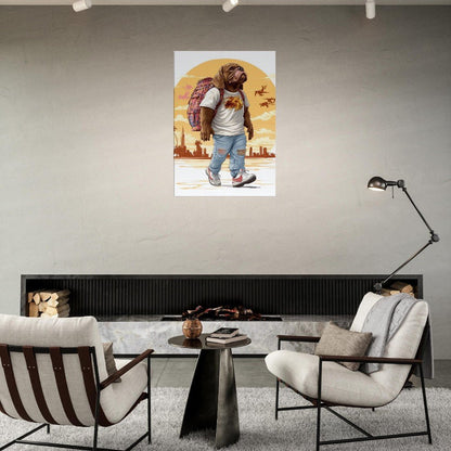 Urban Pug Life Canvas Art - ROMAG Store