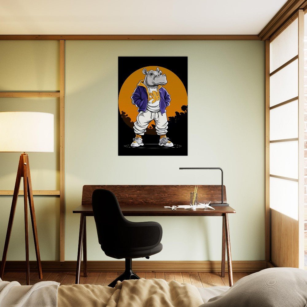 Urban Hippo Fashionista Canvas - ROMAG Store