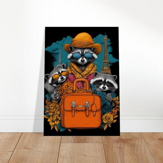 Raccoon Fashion Canvas - ROMAG Store