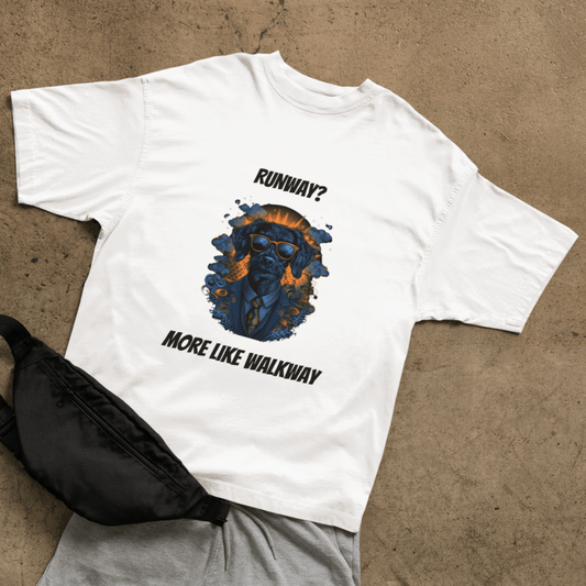 Walkway Dog T-shirt - ROMAG Store