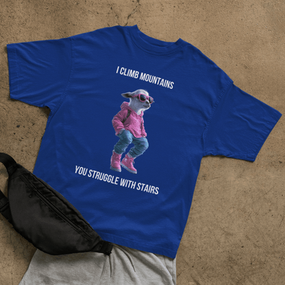 I climb mountains T-shirt - ROMAG Store
