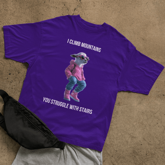 I climb mountains T-shirt - ROMAG Store