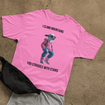 I climb mountains T-shirt - ROMAG Store
