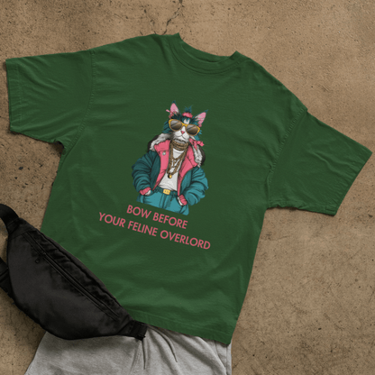 Feline Overlord T-shirt - ROMAG Store