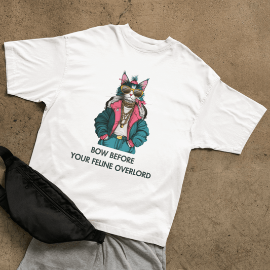 Feline Overlord T-shirt - ROMAG Store