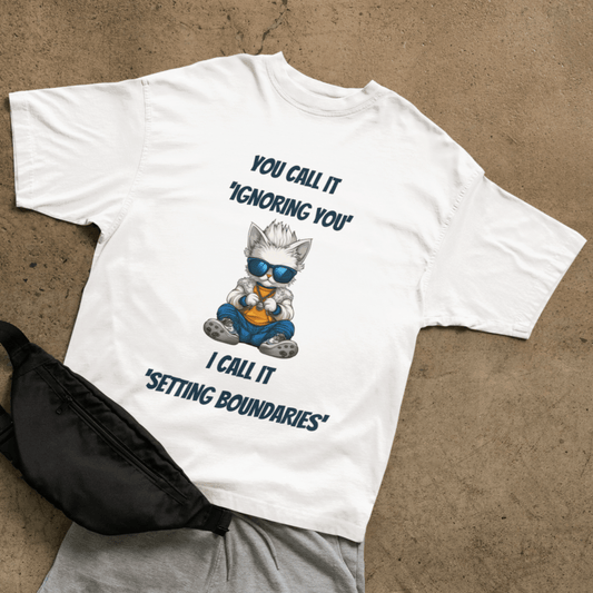 Setting boundaries T-shirt - ROMAG Store