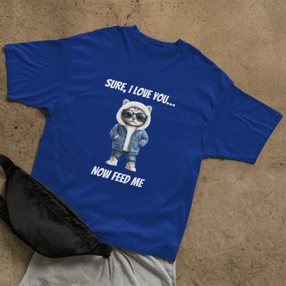 Cat love T-shirt - ROMAG Store