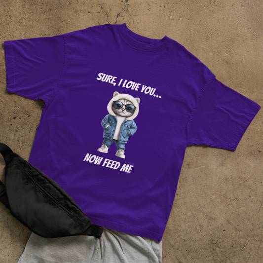 Cat love T-shirt
