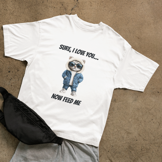 Cat love T-shirt