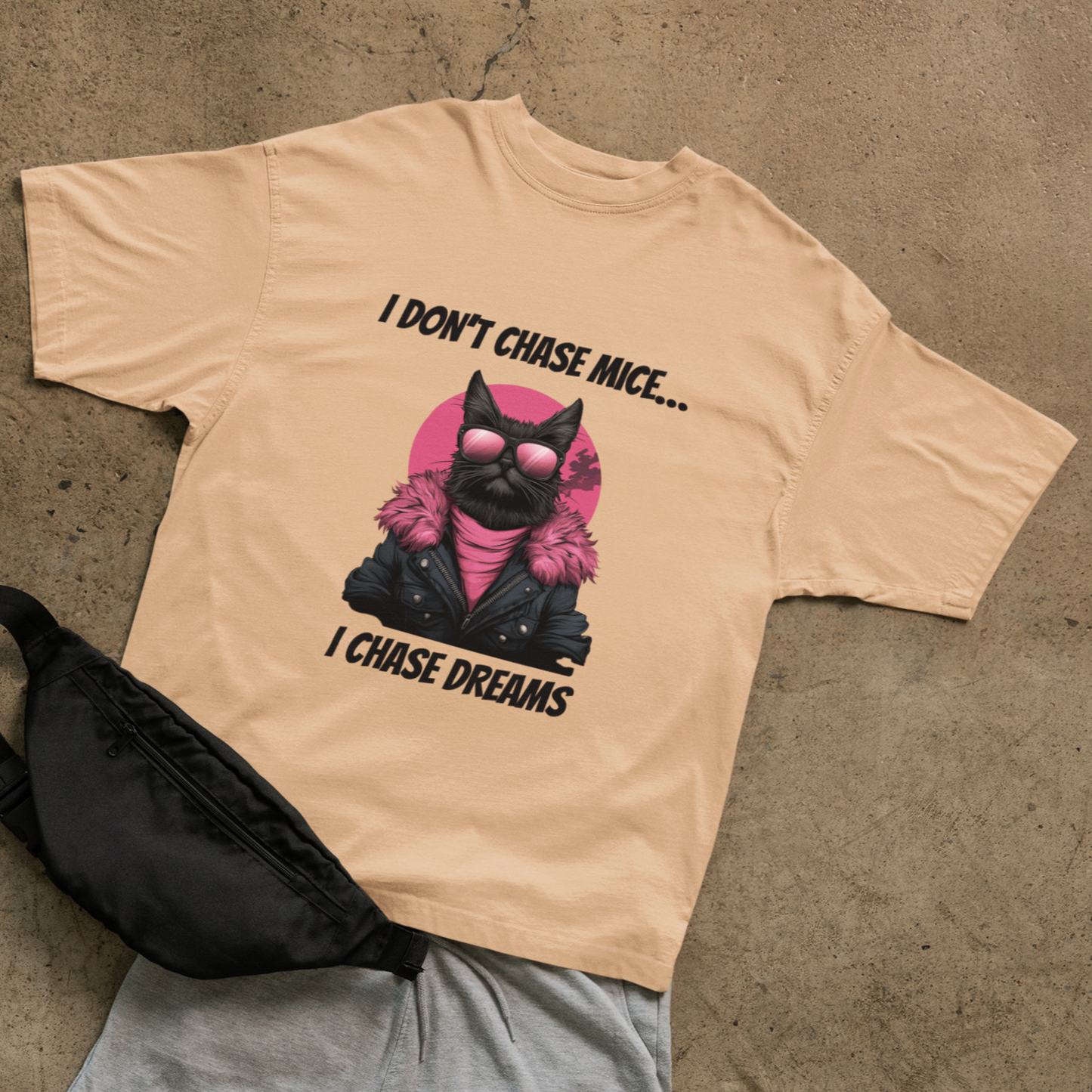 I don't chase mice T-shirt