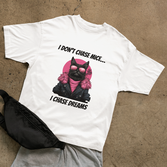 I don't chase mice T-shirt