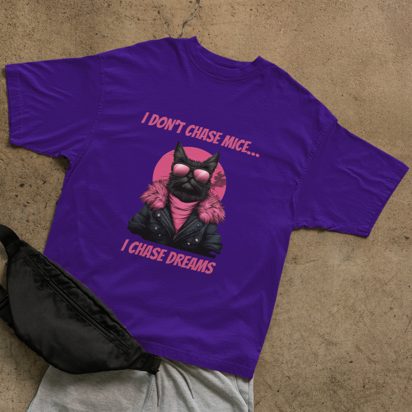 I don't chase mice T-shirt