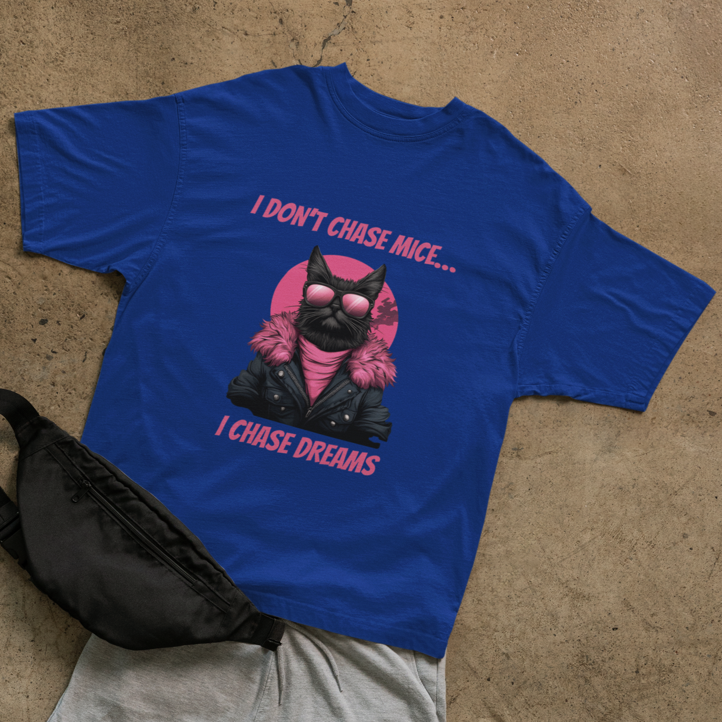 I don't chase mice T-shirt