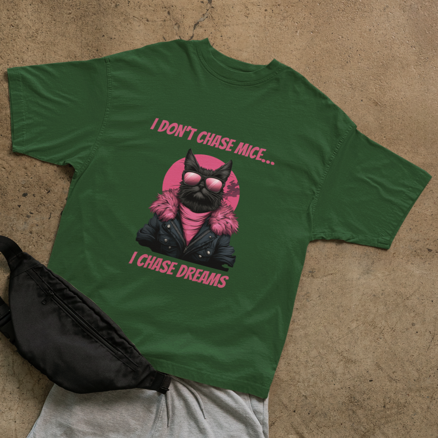 I don't chase mice T-shirt