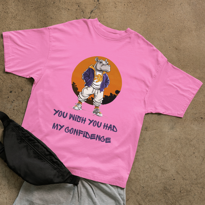 Hippo confidence T-shirt