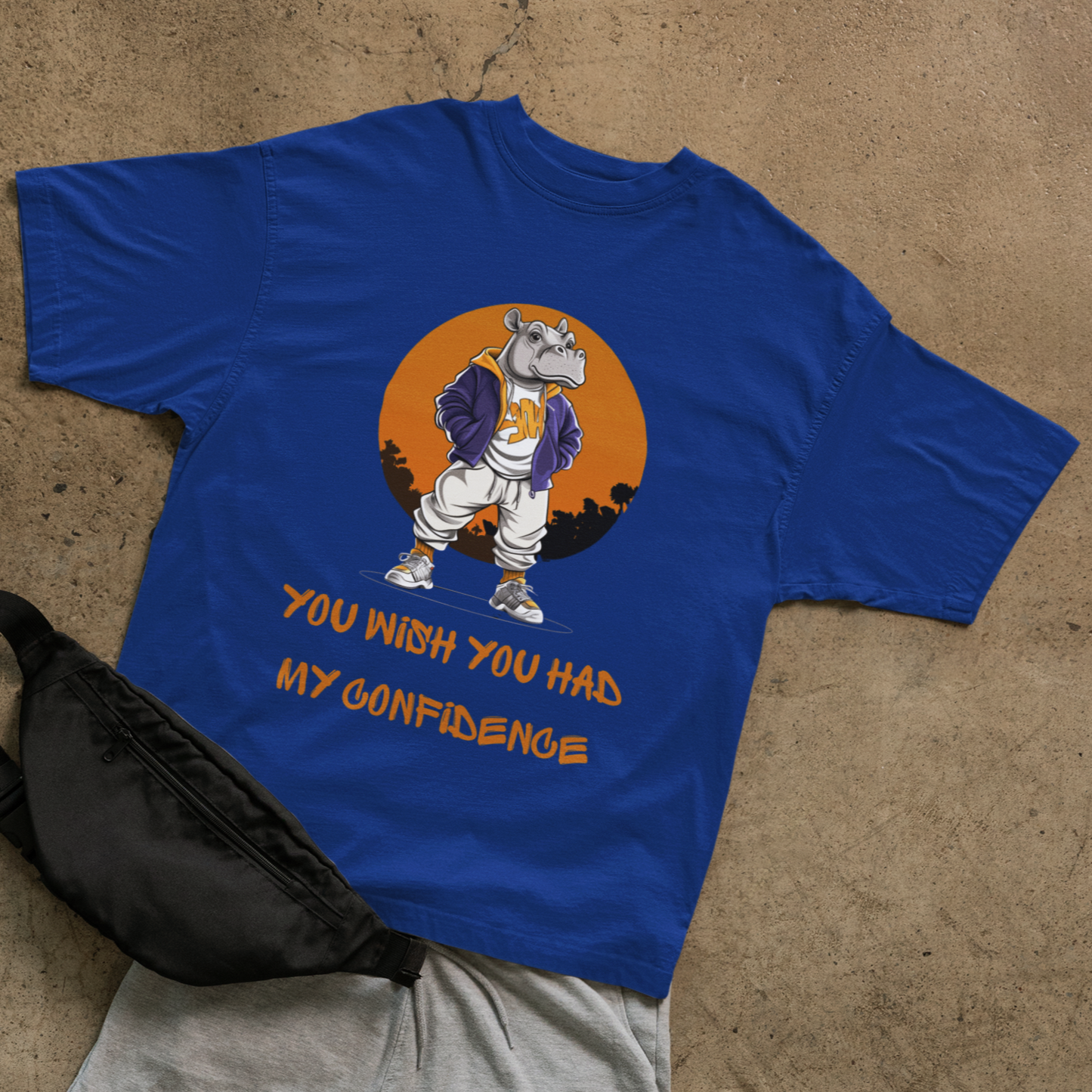 Hippo confidence T-shirt