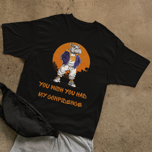 Hippo confidence T-shirt