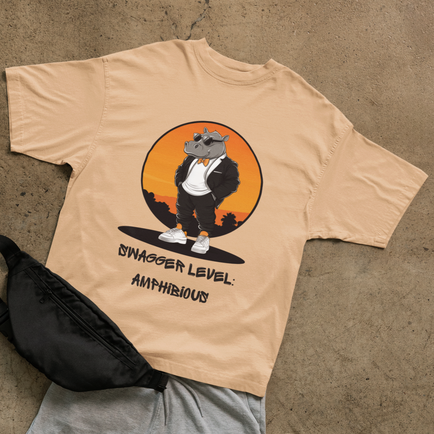 Hippo Swagger T-shirt