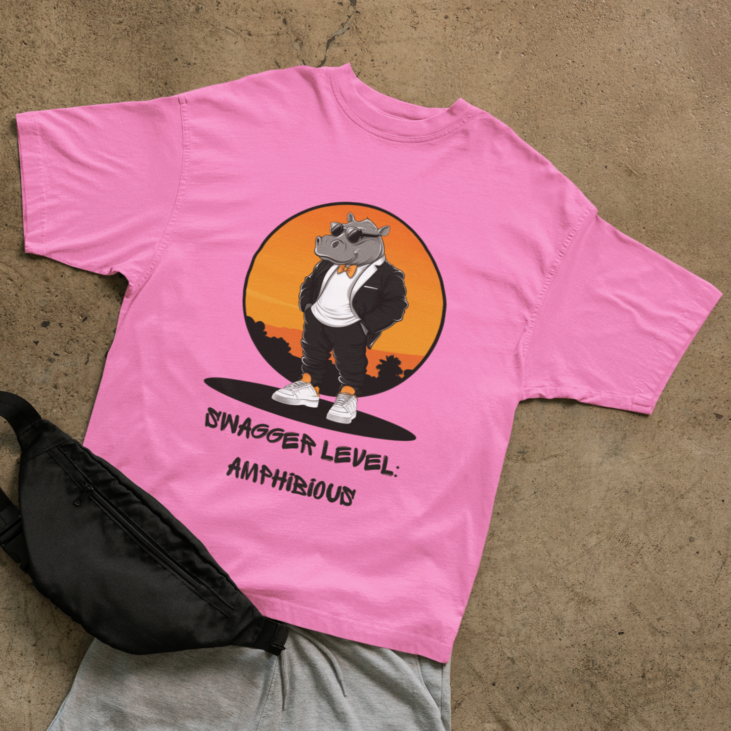 Hippo Swagger T-shirt