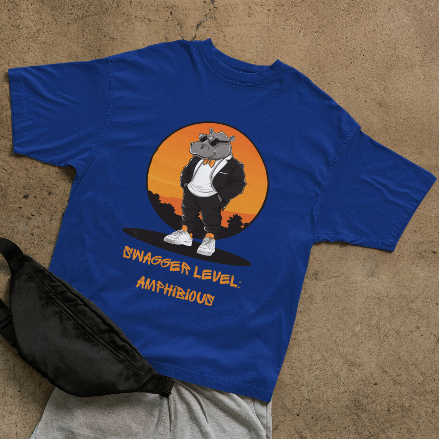 Hippo Swagger T-shirt
