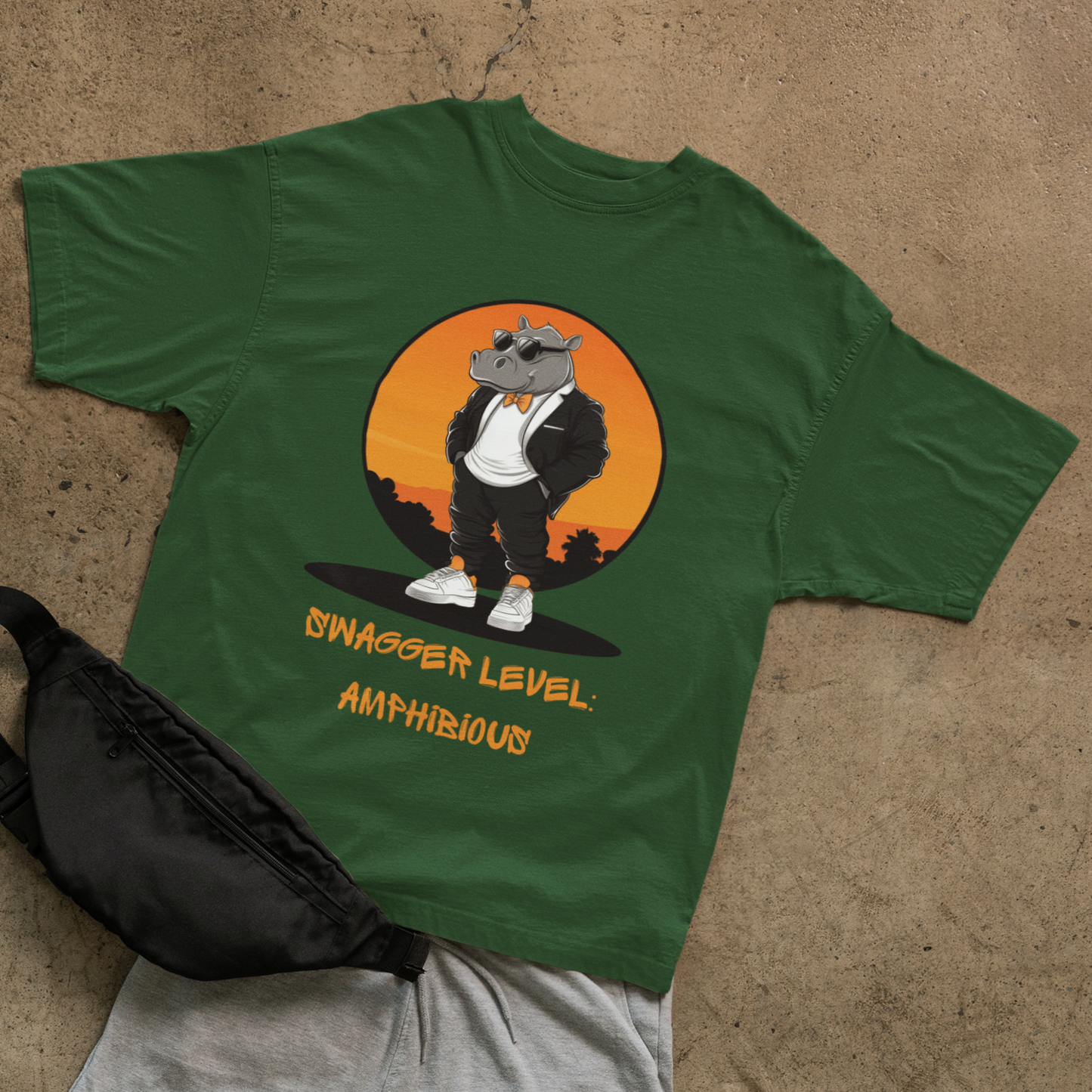 Hippo Swagger T-shirt