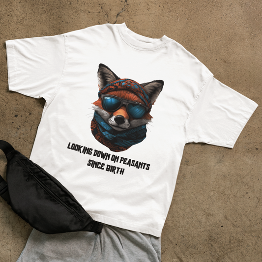 Looking down T-shirt