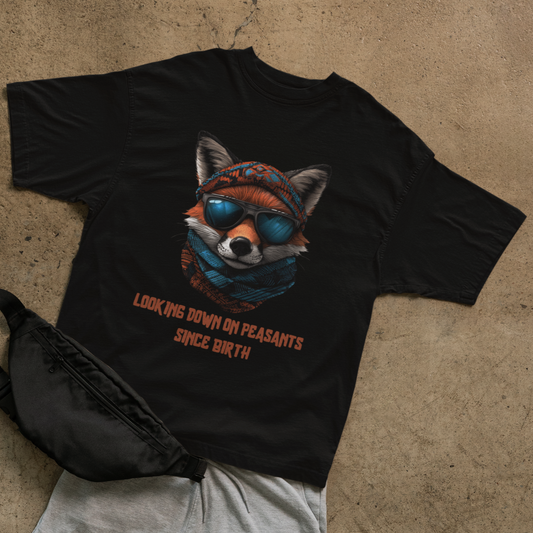 Looking down T-shirt